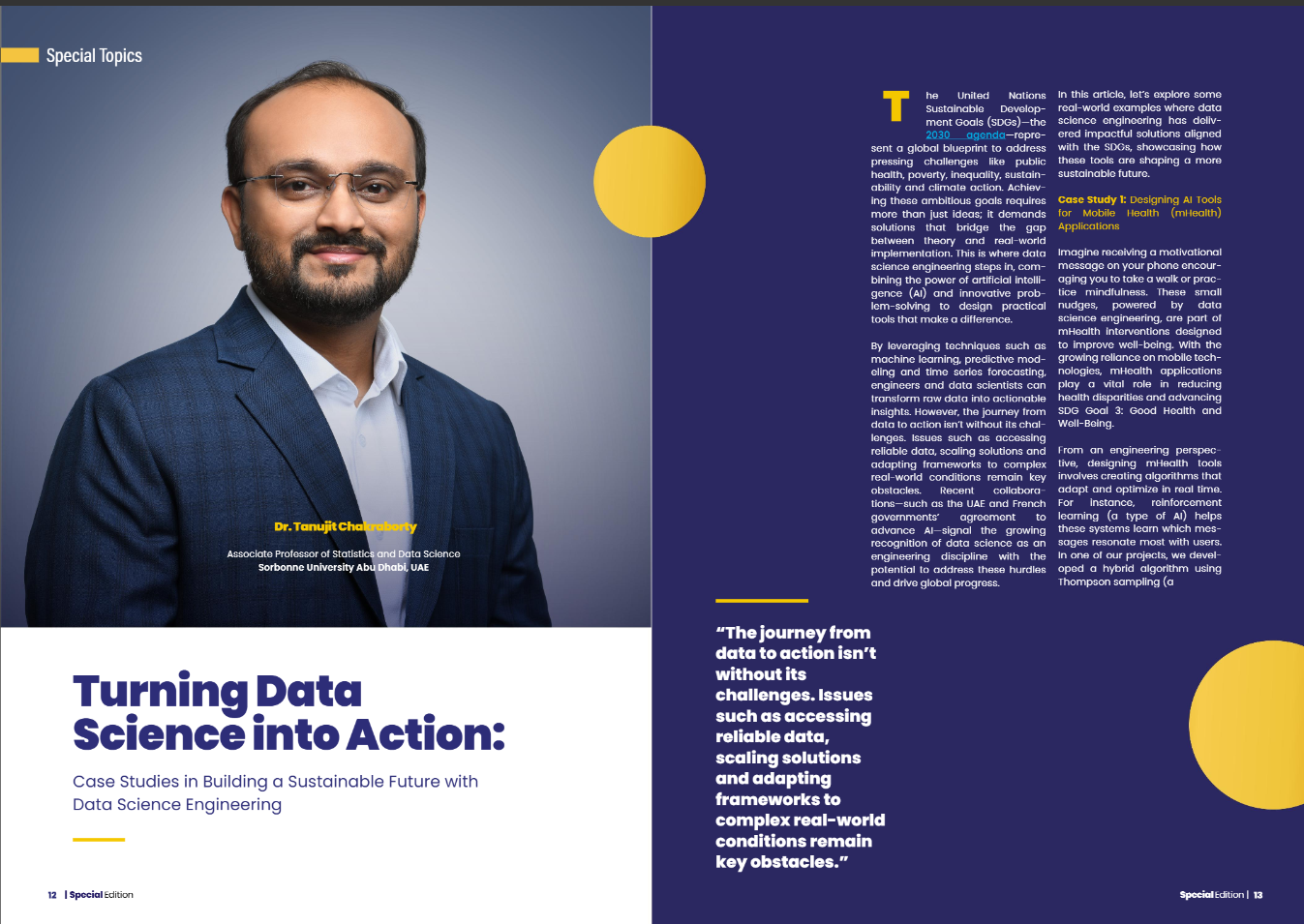 UniNewsletter interview with Tanujit Chakraborty