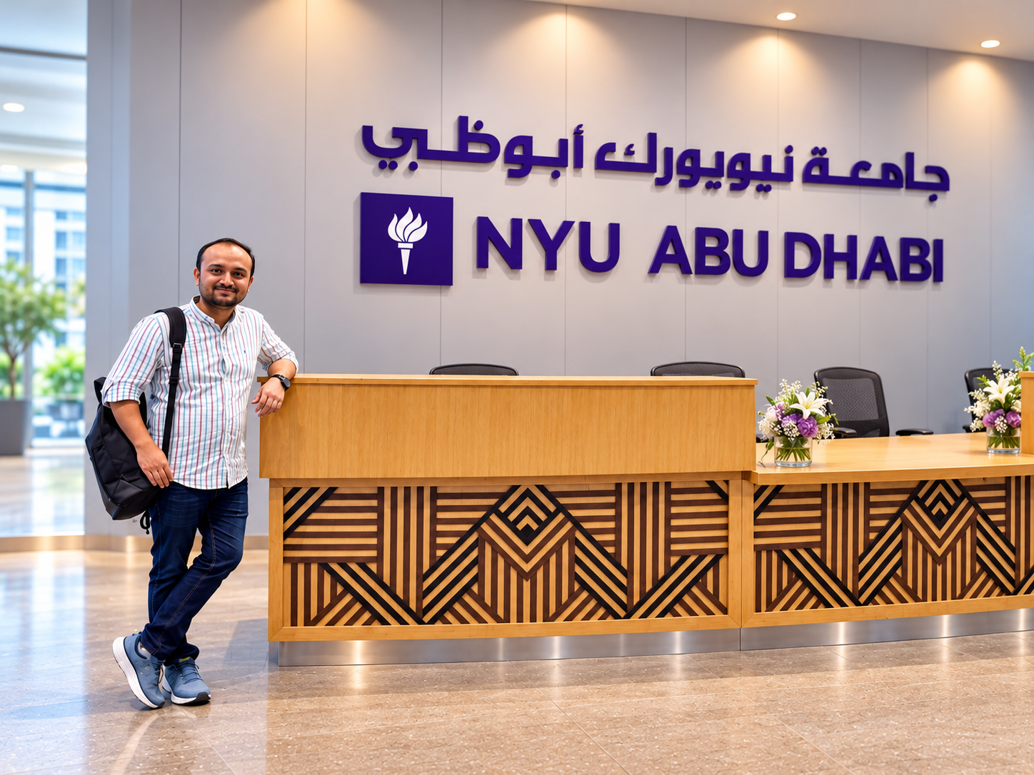 Tanujit Chakraborty at NYU Abu Dhabi